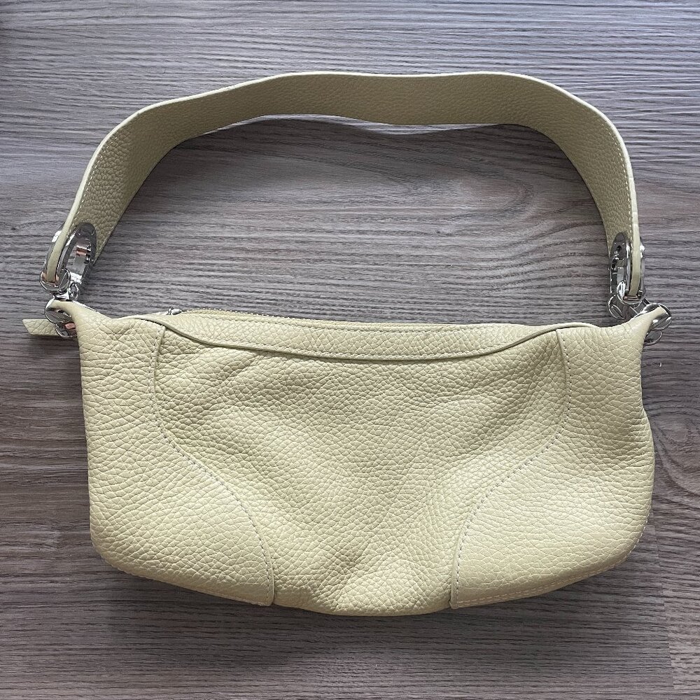 By Far Amira leather shoulder bag